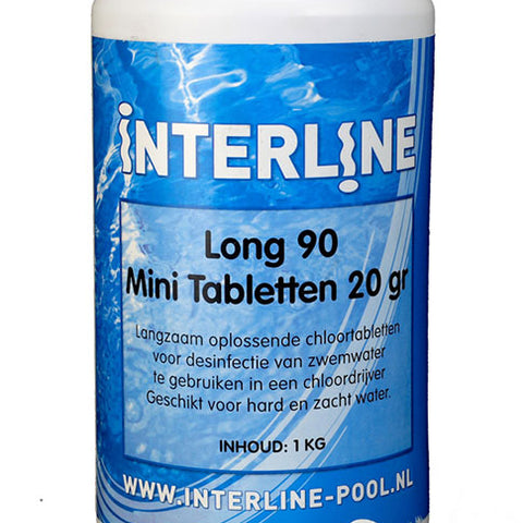 Interline Chloortabletten - Long90 20gram/1kg