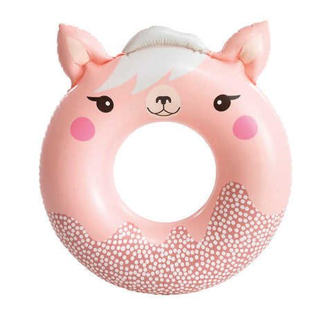 Cute Animal zwemband - kitten - roze