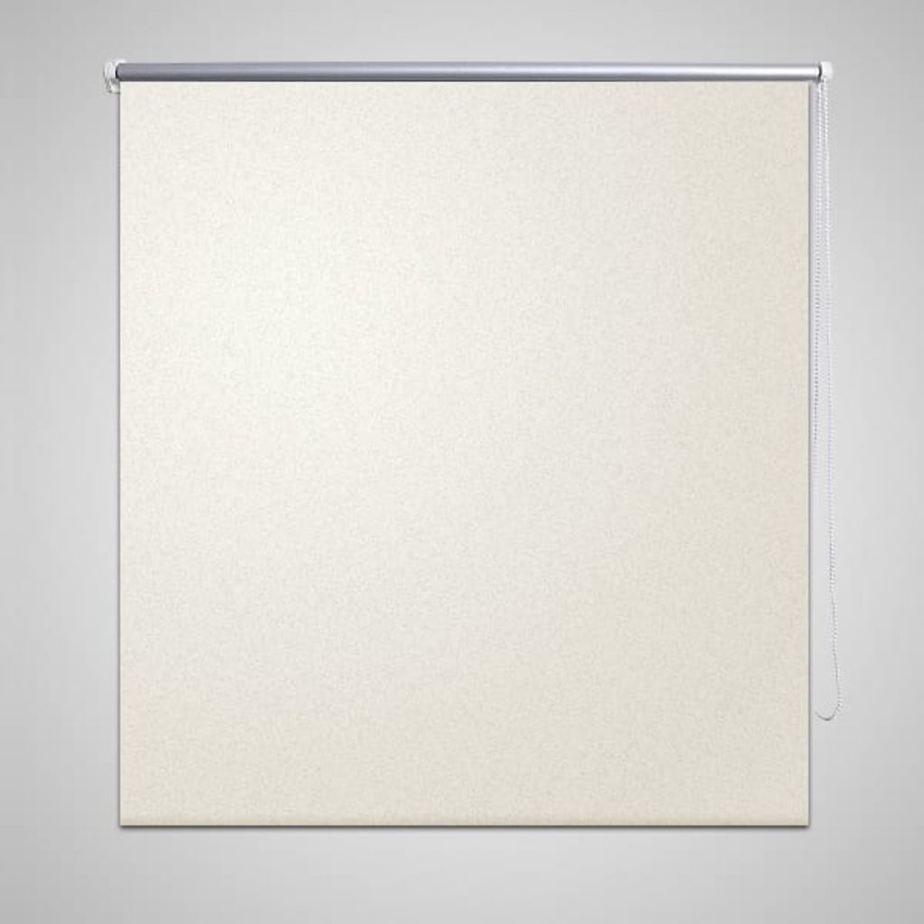 vidaXL Rolgordijn verduisterend 60x120 cm gebroken wit