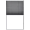 Afmetingen: 110 x 160 cm (B x H) Kleur frame: wit Kleur gaas: zwart Materiaal frame: aluminium Eenvoudig te installeren Levering bevat een hor van gaas en een aluminium frame Materiaal: Polyester: 100%