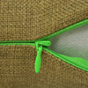 Kleur: groen Maat: 80 x 80 cm (L x B) Ritssluiting Linnen look stof Geschikt voor in de wasmachine Past om kussens van 80 x 80 cm Levering bevat 4 kussenhoezen Stof: 100% polyester Materiaal: Polyester: 100%