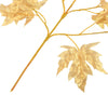 vidaXL Kunstbladeren esdoorn 10 st 75 cm goud