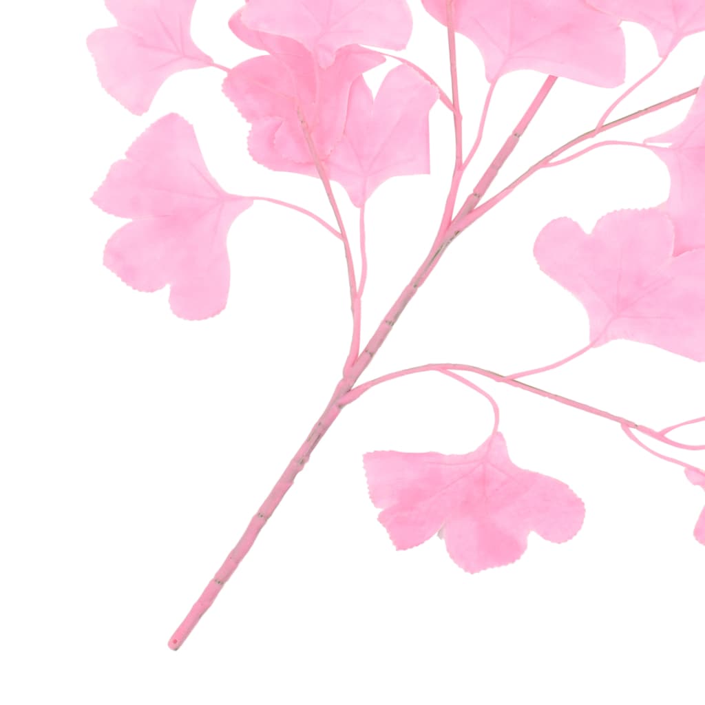 vidaXL Kunstbladeren Japanse notenboom 10 st 65 cm roze