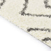 vidaXL Tapijt Berber shaggy hoogpolig 160x230 cm PP beige en grijs