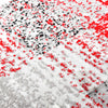 Kleur: grijs en rood Materiaal: polypropyleen Afmetingen: 160 x 230 cm (B x L) Poolhoogte: 9 mm Totaal gewicht: 1.380 g/m² Materiaal: Polypropyleen: 100%