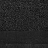 Kleur: zwart Materiaal: 100% katoen Afmetingen: 50 x 100 cm (B x L) 450 g/m² Zacht, comfortabel, absorberend en duurzaam In de wasmachine wasbaar Levering bevat: 2 x doek