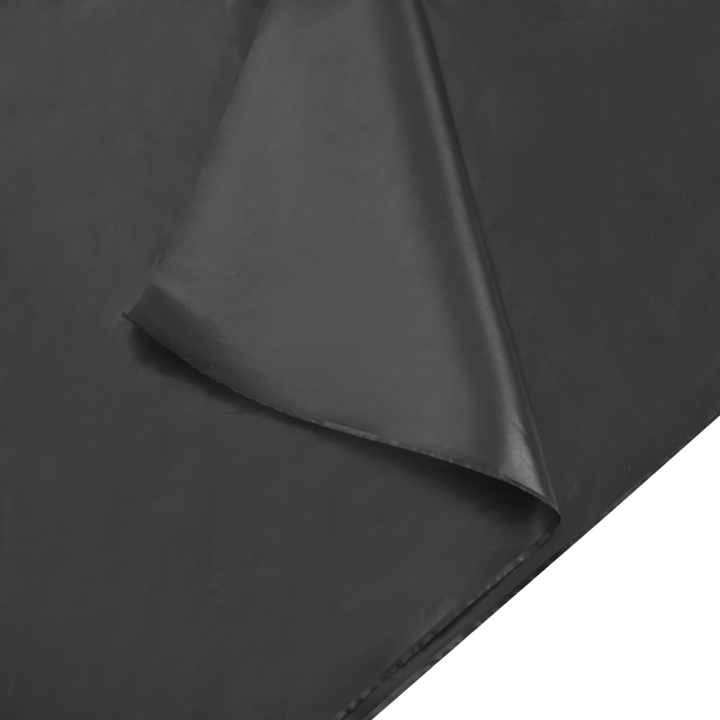 vidaXL Zandbakvoering 100x100 cm zwart