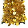 Kleur: goud Materiaal: PET Totale hoogte: 180 cm Diameter boom: 45 cm Binnen enkele seconden eenvoudig uitgeklapt Geschikt voor zowel binnen- als buitengebruik Montage vereist