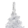 Kleur: zilver Materiaal: PET en staal Totale hoogte: 150 cm Diameter boom: 75 cm Met 380 uiteinden Geschikt voor zowel binnen- als buitengebruik Montage vereist Levering bevat: 1 x kerstboom 1 x standaard