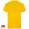 Fruit of the Loom T-shirts Original 5 st XL katoen geel