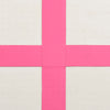Kleur: roze en grijs Materiaal: hoge-dichtheid PVC en PVC-stof Afmetingen: 200 x 200 x 10 cm (L x B x D) Inclusief pomp