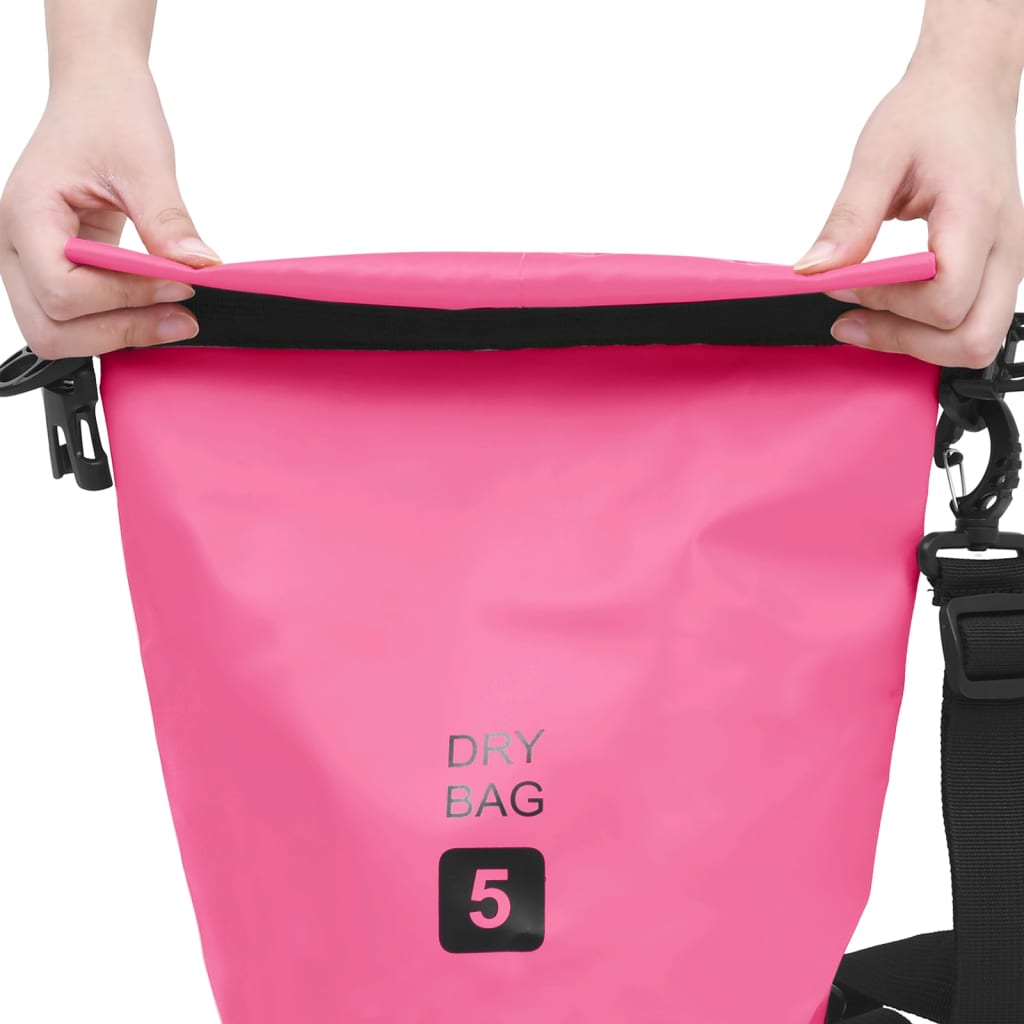 Kleur: roze en zwart Materiaal: PVC Afmetingen: 28 x 36 cm (B x H) Inhoud: 5 L Geen montage vereist