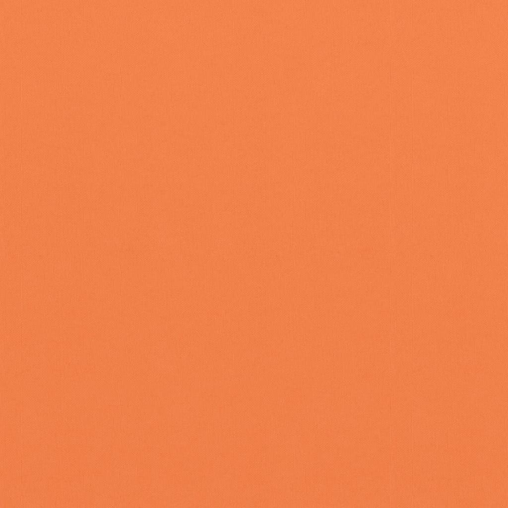 Kleur: oranje Materiaal: PU-gecoat oxford stof Afmetingen: 75 x 500 cm (L x B) Waterbestendig Uv-bestendig Aluminium oogjes Inclusief 24 m PE touw Geen montage vereist