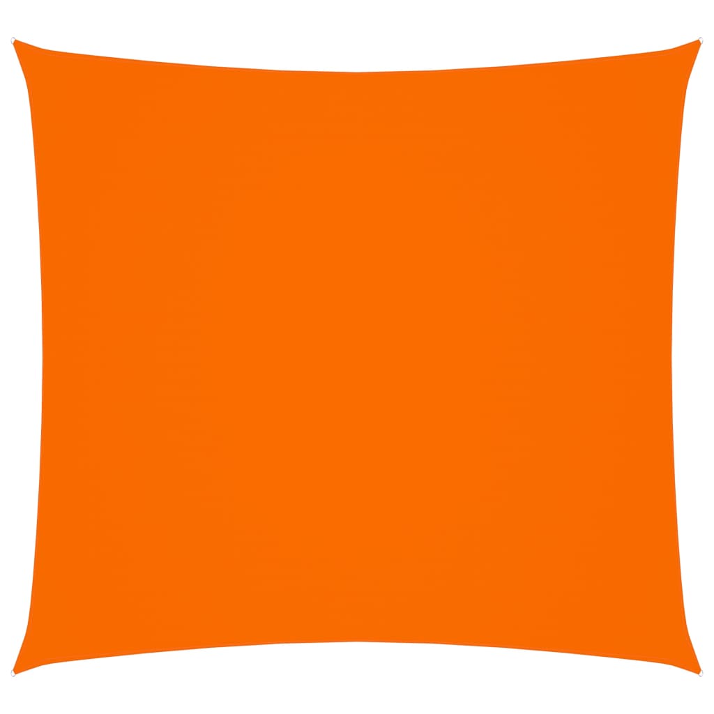 vidaXL Zonnescherm vierkant 2,5x2,5 m oxford stof oranje