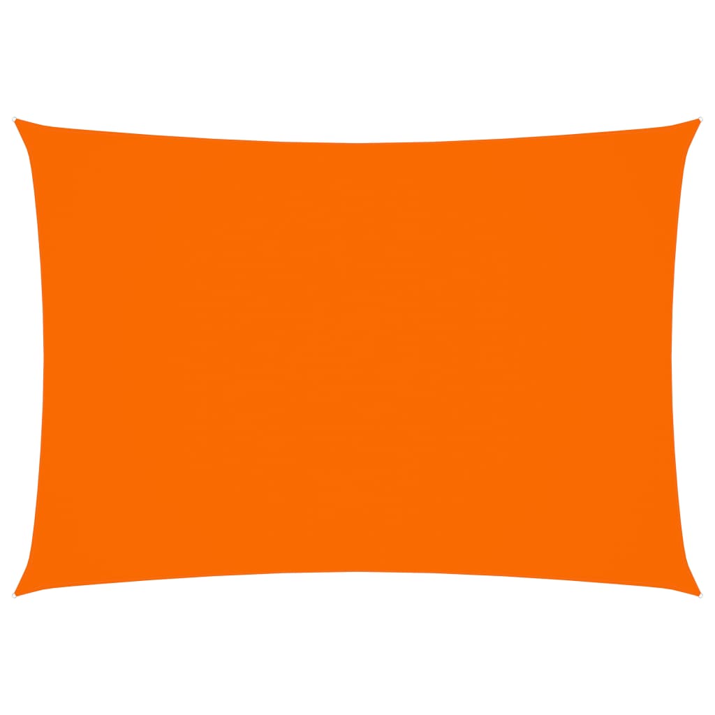 vidaXL Zonnescherm rechthoekig 3,5x5 m oxford stof oranje