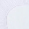 Kleur: wit Materiaal: 100% katoenflanel met coating Afmetingen: 90 x 200 cm (B x L) Past op matrassen met een dikte tot 20 cm Stofgewicht: 130 g/m² Waterbestendig Levering bevat: 2 x hoeslaken
