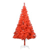 vidaXL Kunstkerstboom met standaard 240 cm PVC rood