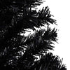 Deze zwarte kunstkerstboom vormt het opvallende middelpunt van je kerstversiering en creëert een unieke kerstsfeer! Deze kerstboom, gemaakt van PVC, heeft een levensechte vorm en uitstraling. De stalen poten zorgen voor extra stabiliteit. De kerstboom is ieder jaar weer te gebruiken waardoor hij een zeer voordelige keuze is ten opzichte van een echte boom. De energiezuinige LED-verlichting brandt prachtig en zorgt voor een gezellige kerstsfeer.